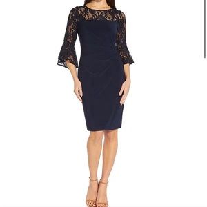 BRAND NEW, NEVER WORN - Adrianna Papell Dress (Women’s Size 14, Midnight Blue)